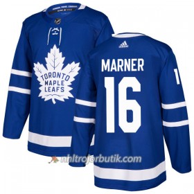 Män Ishockey Toronto Maple Leafs Tröja Mitchell Marner 16 Adidas 2017-2018 Blå Authentic